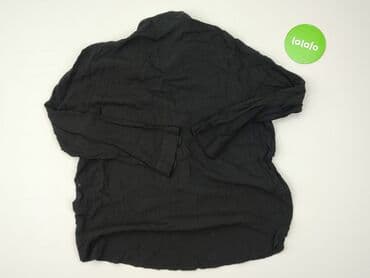 bluzka z dlugim rekawem czarna: Koszula damska, rozmiar L — 3