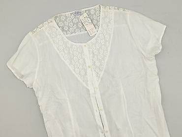 biale bluzki hm: Bluzka damska, rozmiar 6XL — 1