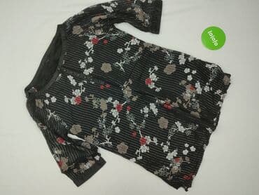 top z piórami czarny: Tunika damska, rozmiar XL — 2