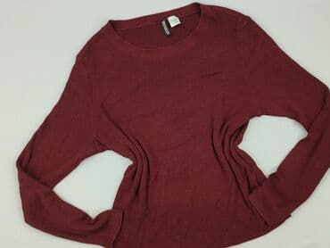 koszulka z prazkowanej dzianiny: H&M, Футболка жіноча, розмір L — 1