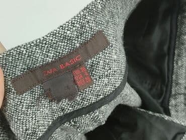 spodnie dla niskiej osoby: Zara, Spodnie materiałowe damskie, rozmiar S — 4