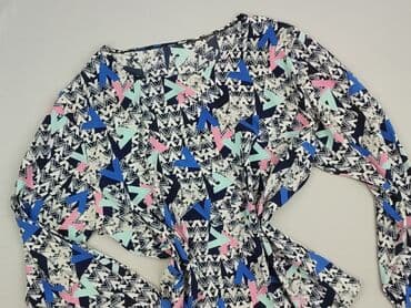 koszula damska w geometryczne wzory: Women's blouse, size XL — 2