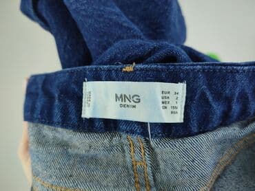 spodnie mnml: Denim, Jeansy damskie, rozmiar 2XS — 5