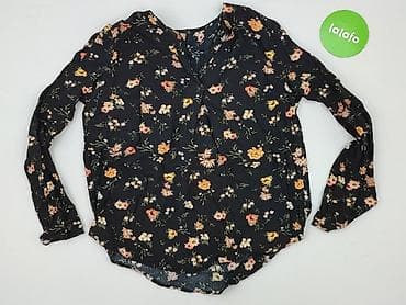 czarny golf: Bluzka damska, rozmiar M — 2