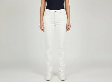 dżinsy białe: Jeans for women, size S — 1