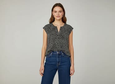 hiszpanki bluzki czarne: Bluzka damska, rozmiar M — 7