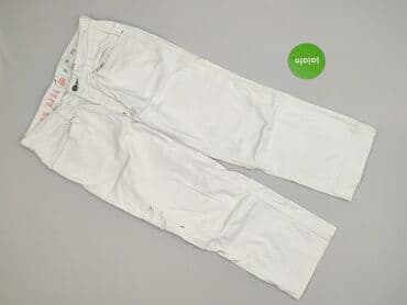 jeansy wide: Jeansy damskie, rozmiar M — 2