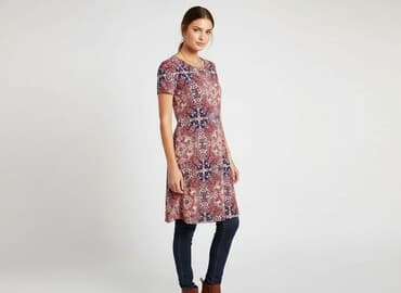 deichmann czarne sandały: Debenhams, Sukienka damska, rozmiar S — 6