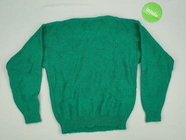 szmaragdowy sweter: Sweter damski, rozmiar XL — 4