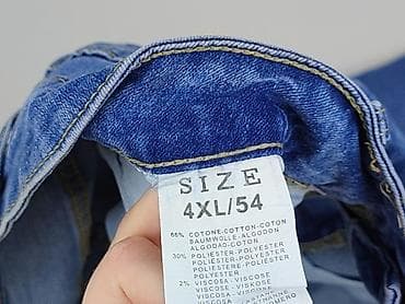 jeans cargo: Jeansy damskie, rozmiar 4XL — 5
