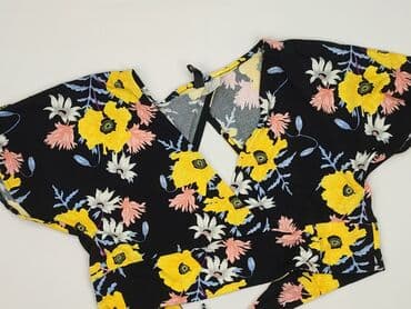 hm bluzki z krótkim rękawem: H&M, Top damski, rozmiar S — 1