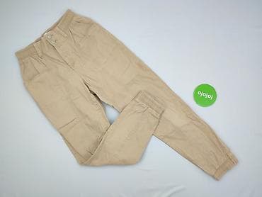 joggery khaki: Denim, Spodnie materiałowe damskie, rozmiar M — 2