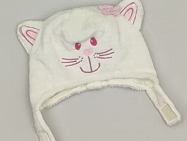 sweter hello kitty h: Czapeczka, 3-6 miesięcy, stan - Bardzo dobry — 1