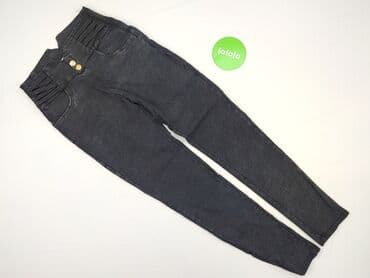 czarne legginsy z wysokim stanem push up: Yu & Me, Джинси жіночі, розмір S — 2
