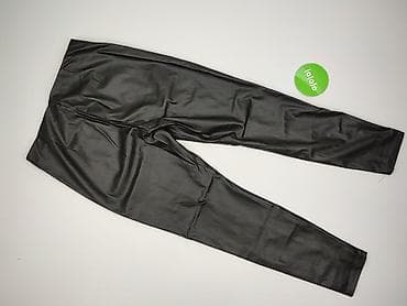 reebok classics joggers: Legginsy Ze skóry ekologicznej damskie, rozmiar M — 3