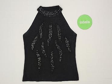 dekolt halter bluzki: Top damski, rozmiar S — 2