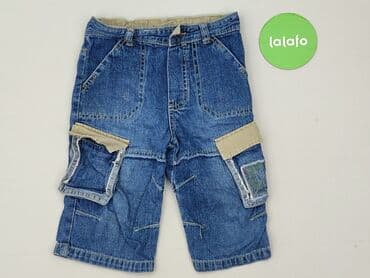 ubrania dla niskich osób: Spodnie jeansowe, Cherokee, 9-12 miesięcy, stan - Bardzo dobry — 3