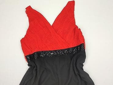 czerwone sukienki plus size: Sukienka damska, rozmiar 4XL — 1