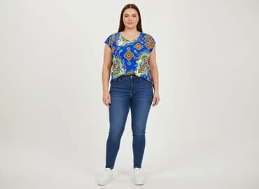 darmowy wykrój na marynarkę damską: Bluzka damska, 2XL — 5