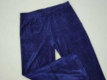 Material trousers for women, size L (EU 40)