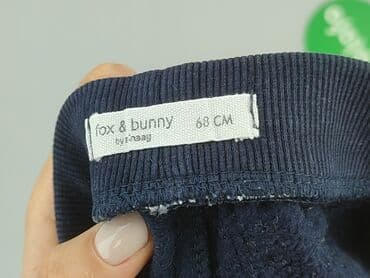 rajstopy w kropki allegro: Sweatpants, Fox&Bunny, 3-6 months, condition - Good — 4