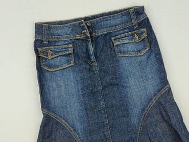 spódniczka alex biało niebieska: Mexx, Spódnica damska, rozmiar L — 1