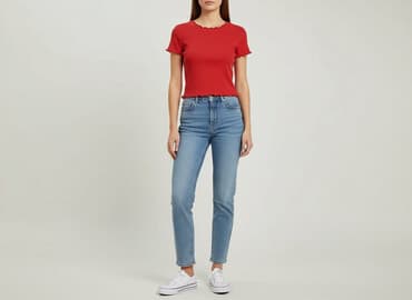 koszulka real madryt junior: Sinsay, T-shirt damski, rozmiar L — 6