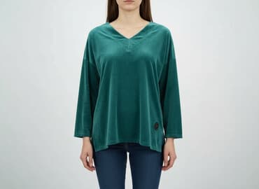 bluzka damska welurowa: Bluza damska
, rozmiar One size — 8