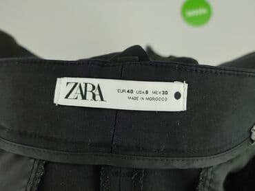 Kobiety: Zara, Spodnie materiałowe damskie, M — 4