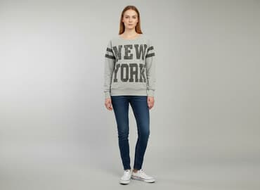 bluza bejsbolówka damska new yorker: MEGI, Bluza damska
, rozmiar M — 1