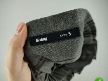 sagan buty zimowe: Sinsay, Spodnie materiałowe damskie, rozmiar S — 4