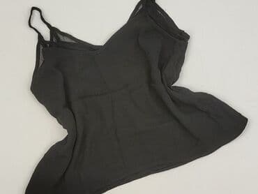 czarne bluzki siateczka: Mango, Top damski, rozmiar M — 4