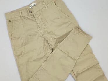 bershka spodnie brazowe: Bershka, Spodnie materiałowe damskie, rozmiar S — 1