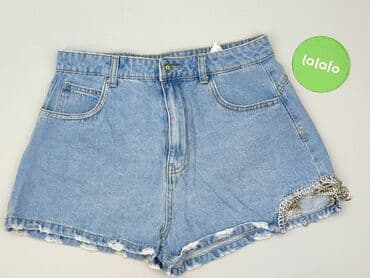 cropped blue jeans: Cropp, Szorty damskie, rozmiar L — 2