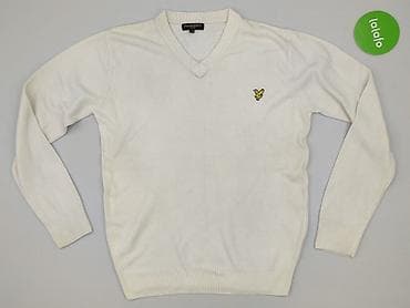 pull t shirt: Lyle & Scott, Sweter dla mężczyzn, rozmiar L — 2