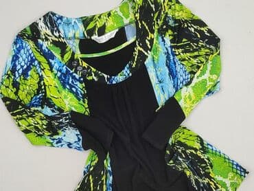 sukienka w wężowy wzór: Bluzka damska, S — 1