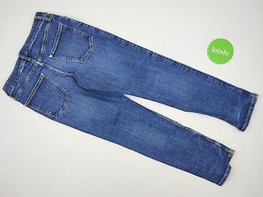 h m kombinezon: Spodnie jeansowe, H&M, 12 lat, 152, stan - Idealny — 3
