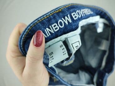 boyfriend jeans: RAINBOW, Jeansy damskie, rozmiar L — 4