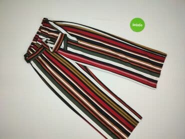 Women: Material trousers for women, size S (EU 36) — 2