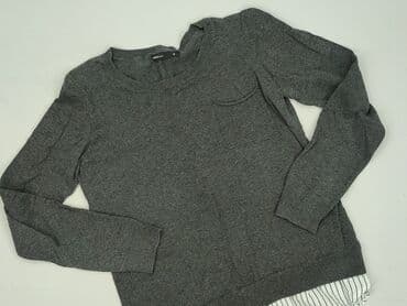reserved sweter w kwiaty: H&M Basic, Sweter damski, M — 1