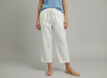 crop kapcie: MAC, Spodnie materiałowe damskie, rozmiar S — 6