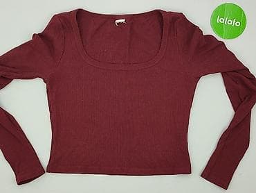 bordowe: Top damski, rozmiar S — 2