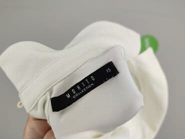 mohito biała bluzka koszulowa: Mohito, Damska koszulka polo, rozmiar XS — 4