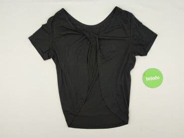 czarne t shirty damskie z dekoltem: Women`s T-shirt, size S — 3