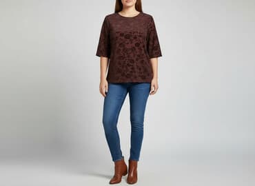 bluzka w kwiaty new yorker: Bluzka damska, rozmiar XL — 1