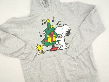 koszulka smog regular fit: Bluza z kapturem dla mężczyzn, XL, Snoopy, stan - Idealny — 1