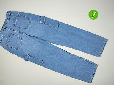 denim boot: Sinsay, Spodnie cargo damskie, rozmiar S — 3