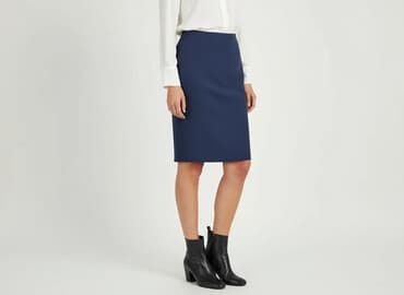 spódniczka granatowa: Spódnica damska, rozmiar S — 7