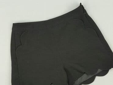 krótkie spodenki z wysokim stanem czarne: Topshop, Szorty damskie, rozmiar S — 1