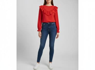 bluzka z reniferem dla dziewczynki: Pakuten, Bluzka damska, rozmiar S — 6